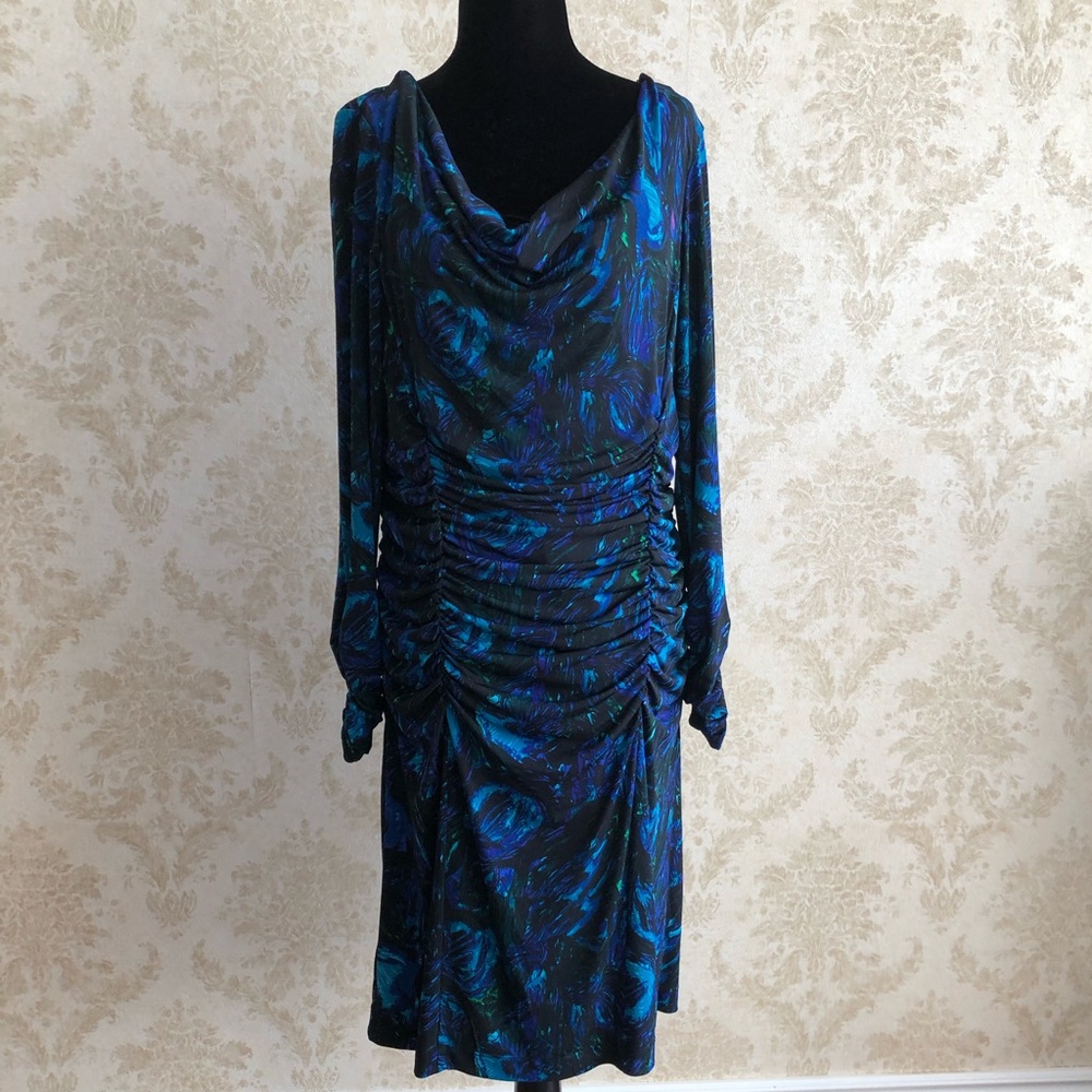 Muse floral long sleeves dress